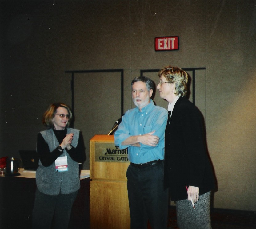 Left to right: MLA President Laura Dankner, Robert Curtis and SEMLA Chair Diane Steinhaus at the interim meeting in Washington DC